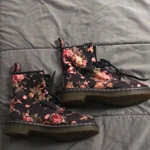 Floral Doc Martens
